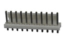 AMP - TE Connectivity 1-640445-1 Pin Header Wire-to-Board 3.96 mm 1 Rows 11 Contacts Through Hole Straight MTA-156