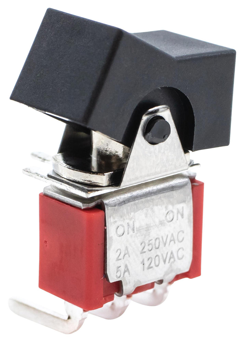 E-SWITCH 300SP1J1BLKM6QE Rocker Switch On-None-On Spdt Non Illuminated Panel Mount Black 300 Series New