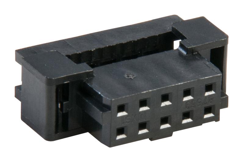 Molex 87568-1074 IDC Connector Receptacle Female 2 mm Row 10 Contacts Cable Mount