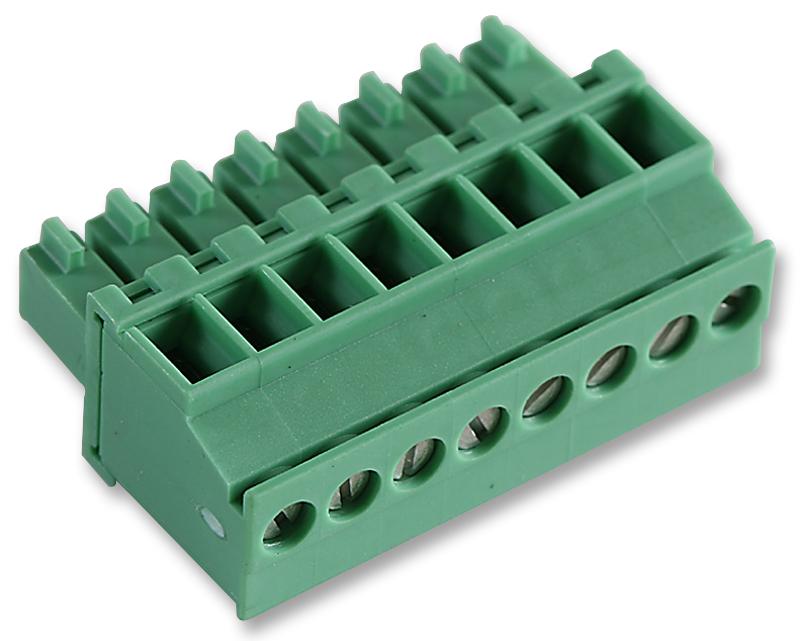 Phoenix Contact MCVR 15/8-ST-35 Pluggable Terminal Block 3.5 mm 8 Ways 28AWG to 16AWG 1.5 mm&Acirc;&sup2; Screw A