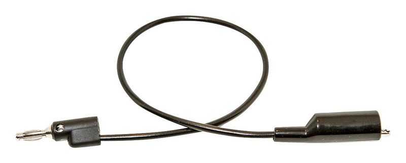 Mueller Electric BU-P1166-48-0. Test Lead 4mm Stackable Banana Plug Alligator Clip 1 kV 10 A Black 1.22 m