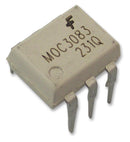 ON Semiconductor MOC3083M Optocoupler Triac Output DIP 6 Pins 7.5 kV Zero Crossing 800 V