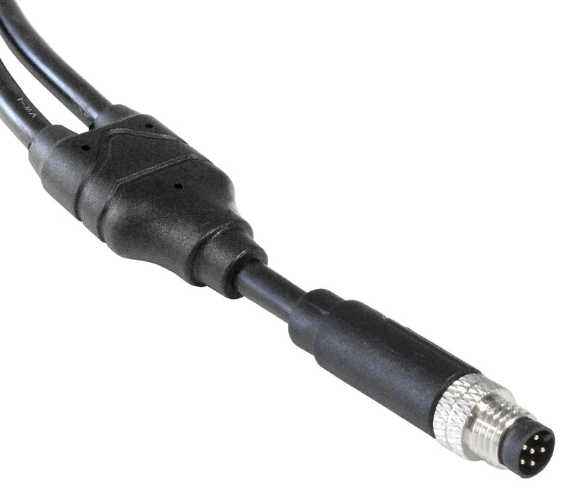 Bulgin Limited PXPPVC08FIM06AYT010PVC. Sensor Cord 6P M8 PLUG-FREE END 3.3FT