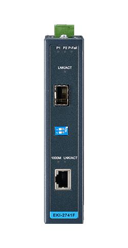 Advantech EKI-2741F-BE Media Conv Giga ETHERNET-SFP