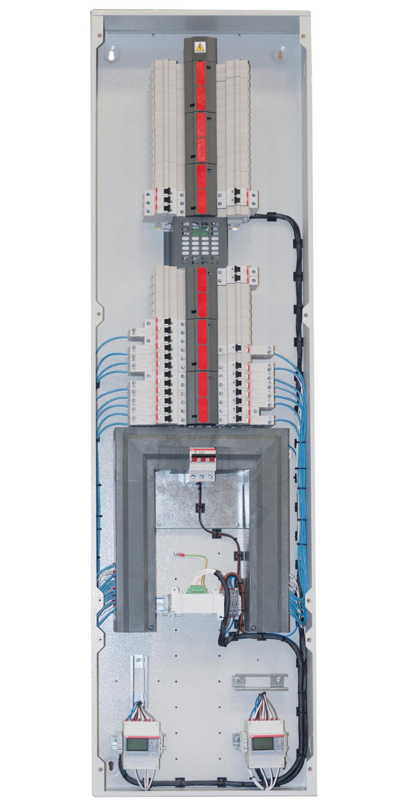 ABB EPP-VSL168-2504P Load Centre / Distribution Board Split Steel 415 VAC 250 A 24 Circuits 1.58 m New