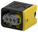 TE Connectivity 2-1418448-1 Automotive Connector Housing Hdscs Series Receptacle 3 Ways AMP Socket Contacts