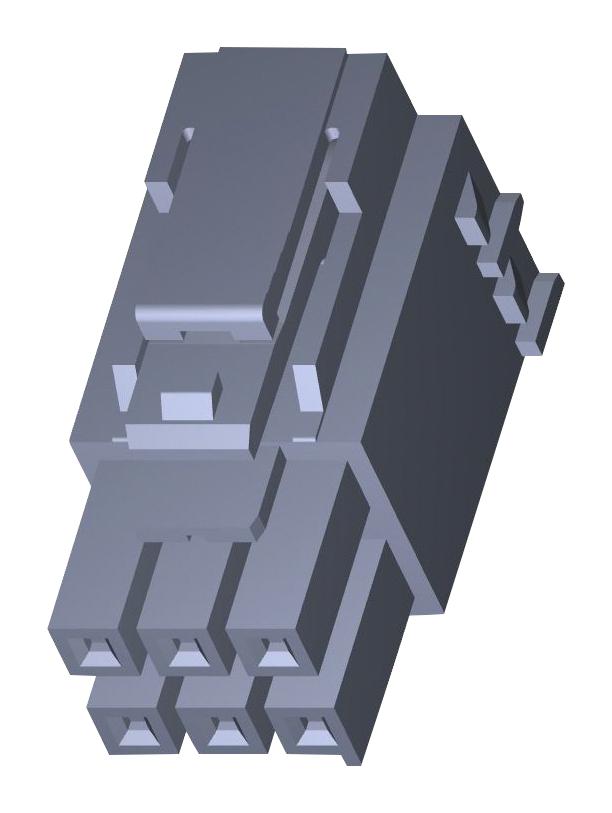 Molex 172258-3106 Connector Housing Ultra-Fit Receptacle 6 Ways 3.5 mm Series Contacts