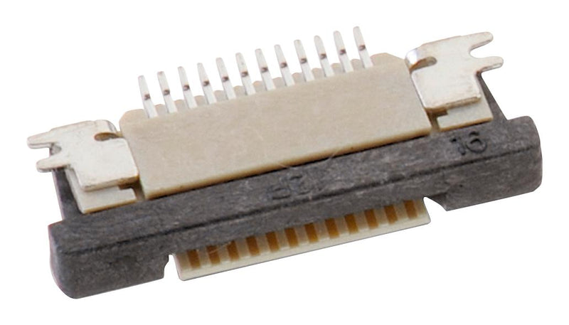 Wurth Elektronik 68714414022 FFC / FPC Board Connector ZIF Horizontal 0.5 mm 44 Contacts Receptacle Surface Mount Top