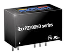 Recom Power R12P22005D/P Isolated Through Hole DC/DC Converter 1:1 2 W Output 20 V 50 mA