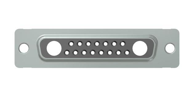 Amphenol Conec 3017W2SXK99A10X D Sub Connector Housing 17 Ways Combo Layout DB-17W2 Receptacle Steel Body New