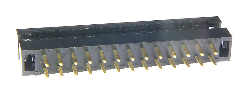 Multicomp PRO MP008728 IDC Connector Board In 2 mm Row 26 Contacts Cable Mount Through Hole