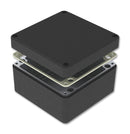 Deltron Enclosures 487-161609E-68 Metal Enclosure Heavy Duty Diecast IP68 Small Aluminium 90 mm 160