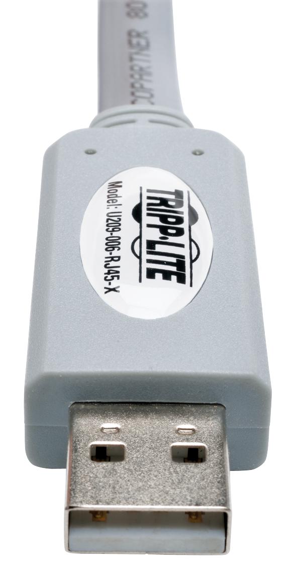 TRIPP-LITE U209-006-RJ45-X U209-006-RJ45-X USB TO RJ45 Cisco Serial Rollover Cable Type A M/M 6 FT 71Y6227