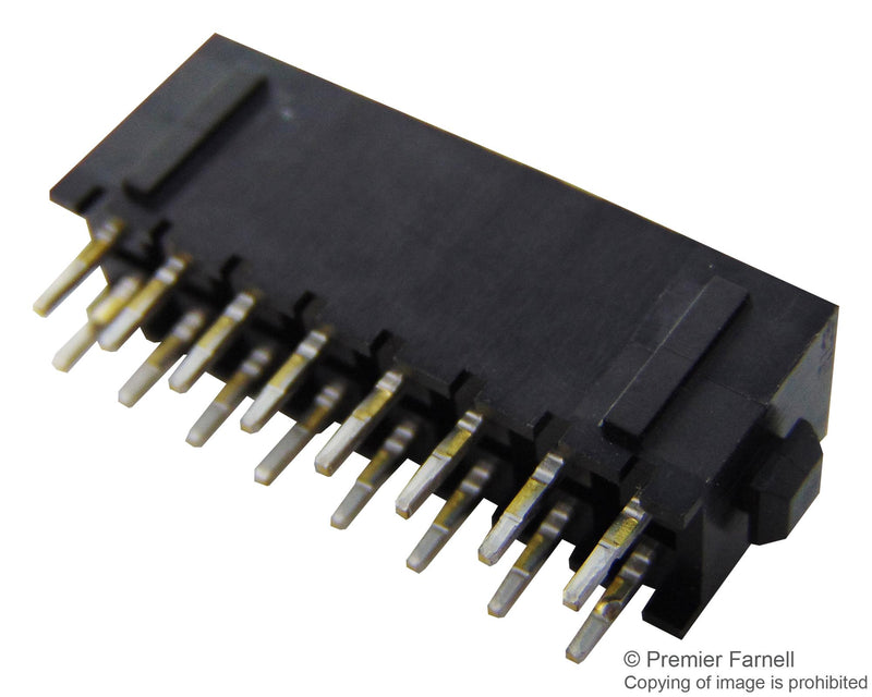 AMP - TE Connectivity 4-794630-6 4-794630-6 Pin Header Wire-to-Board 3 mm 2 Rows 16 Contacts Through Hole Straight Micro MATE-N-LOK