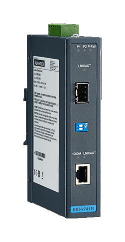 Advantech EKI-2741FI-BE Media Conv Giga ETHERNET-SFP