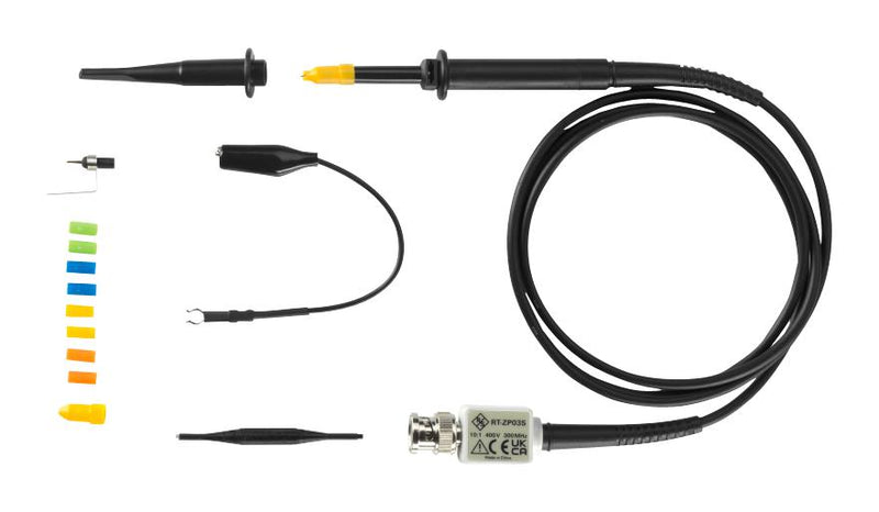 Rohde &amp; Schwarz RT-ZP03S Oscilloscope Probe Passive 300 MHz 400 Vrms 10:1 R&amp;S Oscilloscopes and Pulse Generators New