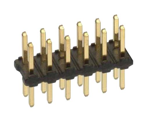 Harwin M22-2021005 Pin Header Vertical Board-to-Board 2 mm Rows 20 Contacts Through Hole Straight