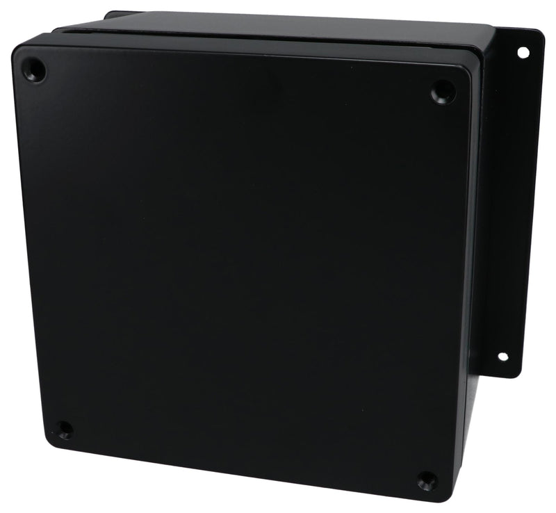 BUD Industries AN-2810-AB Enclosure Wall Mount Aluminium Black New