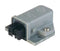 Hirschmann STAKAP 200 Rectangular Power Connector Grey 2 Contacts ST Series Panel Mount Screw Receptacle