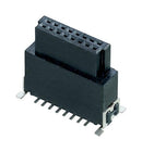 Harwin M55-6021642R Board-To-Board Connector 1.27 mm 16 Contacts Receptacle Archer Kontrol M55-602 Series