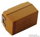 AVX TCSE477M006CRSZ0723 Tantalum Polymer Capacitor 470 &micro;F 6.3 V COTS-Plus TCS Series &plusmn; 20% E 0.012 ohm