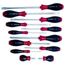 Wiha 30297 12 Piece Cushion Grip Screwdriver Set With Slotted and Phillips