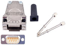 FCT - A MOLEX COMPANY FMK1G-09P-3360 Standard D Sub Connector, 9 Contacts, Plug, DE, FMK1G Series, Zinc Body, Solder