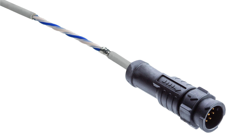 Amphenol LTW AD-02BMMM-QL8P02 Sensor Cable SPE Plug Free End 2 Positions m 6.6 ft X-Lok Series