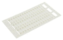 Entrelec - TE Connectivity 1SNK140000R0000 Marker Card Blank WHT Terminal Block