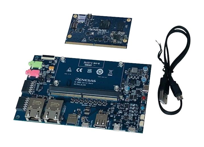 Renesas RTK9744C22S01000BE RTK9744C22S01000BE Evaluation Board R9A07G044C22GBG 32 / 64bit ARM Cortex-A55 Cortex-M33 RZ