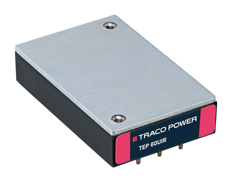 Traco Power TEP 60-7211UIR TEP 60-7211UIR Isolated Through Hole DC/DC Converter Railway 12:1 60 W 1 Output 5 V 12 A