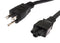 L-COM PPA00009-15F Mains Power Cord Nema 5-15P to IEC 60320 C5 4.57 m 10 A 125 V Black New