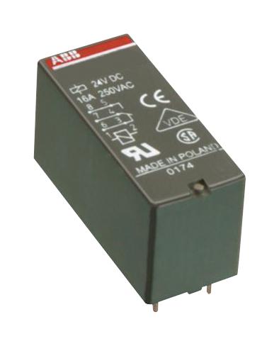 ABB 1SVR405600R0000 Power Relay Interface Spdt 24 VAC 16 A CR-P Series Socket Non Latching