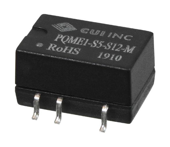 CUI PQME1-S5-S15-M Isolated Surface Mount DC/DC Converter ITE 1:1 750 mW 1 Output 15 V 50 mA