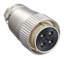 HIROSE(HRS) JR25PK-16S(71) Circular Connector JR Series Cable Mount Plug 16 Contacts Solder Socket Threaded