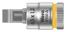 Wera 8700 1.2 X 6.5MM Hex Driver Bit Slotted 1.2mm x 6.5mm 28mm