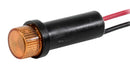 VCC (VISUAL Communications COMPANY) 41W-NKA120-CA0 PMI .250" LED 120V Wire Clear Amber 99AC1899