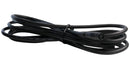 Multicomp PRO MP002494 Circular Cable Assembly Snap-In M6 Plug to Free End 3 Ways 6.6 ft 2 m Black