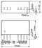 Traco Power TMR 3-1223 TMR 3-1223 Isolated Through Hole DC/DC Converter ITE 2:1 3 W 2 Output 15 V 100 mA