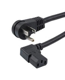 L-COM N515PR-C13L-15-6F Power Cord R/A N5-15P-IEC C13 6 15A New