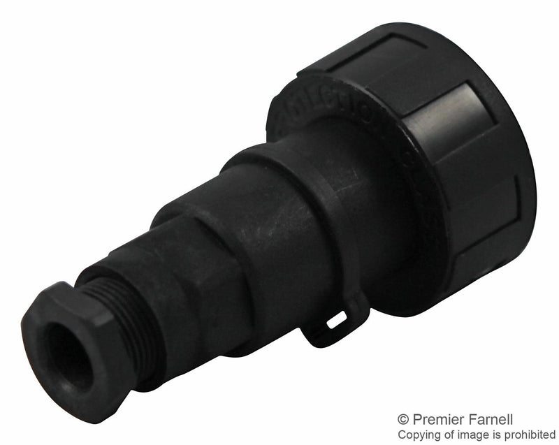 BULGIN PX0748/S Circular Connector, Buccaneer Standard Series, Cable Mount Receptacle, 4 Contacts, Screw Socket