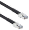 L-COM TRD824HFO-BLK-200 Double Shielded CAT5E Outdoor High Flex POE Industrial Ethernet Cable RJ45 BLK 200.0FT 97AC8862