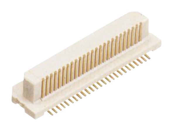 Panasonic AXK6S50547YG Mezzanine Connector Header 0.5 mm 2 Rows 50 Contacts Surface Mount Copper Alloy