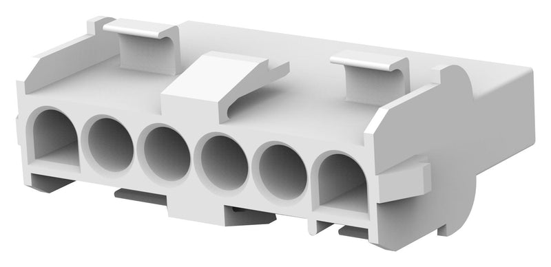 AMP - TE Connectivity 926307-3 Connector Housing Receptacle 6 Ways 6.35 mm Universal MATE-N-LOK Contacts