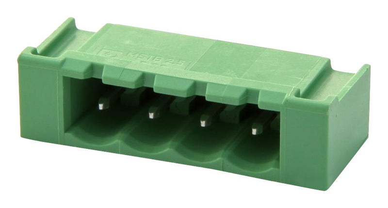 Phoenix Contact MSTBVA 25/ 4-G-508-LR MSTBVA 4-G-508-LR Terminal Block Header 5.08 mm 4 Ways 12 A 320 V Through Hole Vertical