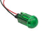 Dialight 655-2203-103F Panel Indicator Green 12V Wire Lead