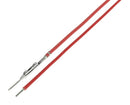 Molex 217793-2102 217793-2102 Cable Assembly Squba 1.8 Crimp Terminal Pin to Free End 5.9 " 150 mm OTS 217793 Red