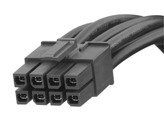 Molex 45136-0801 Cable Assembly Mega-Fit 8 Position Receptacle 150 mm 5.9 "