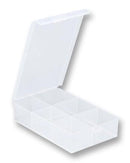 Allit EUROPLUS BASIC 12/6 EUROPLUS Basic 12/6 Assortment Box 6 Compartment Plastic 44mm Height 121mm Width 207mm Depth