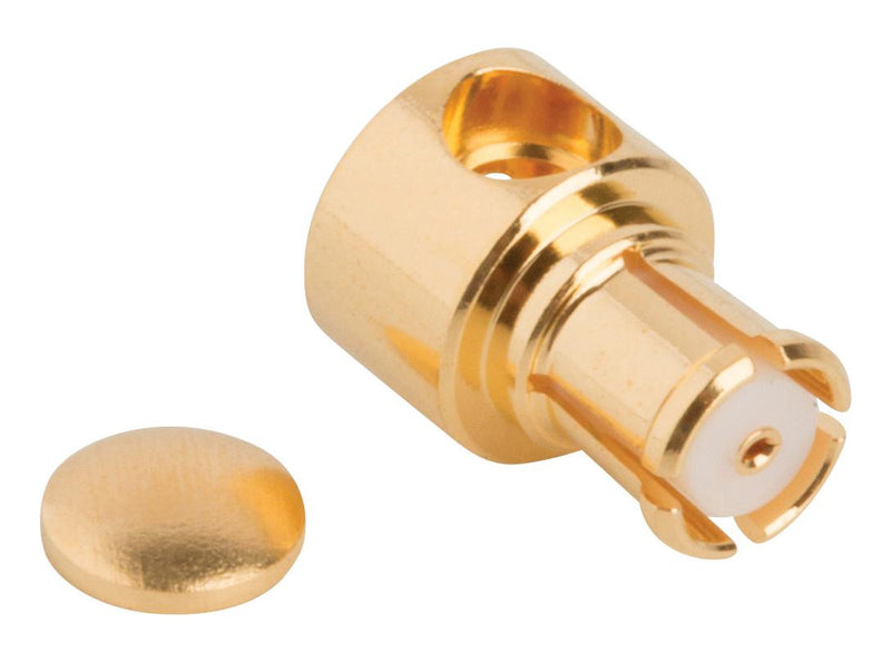 AMPHENOL RF SMP-FR-C07 RF/COAXIAL, SMP PLUG, R/A, 50OHM, SOLDER